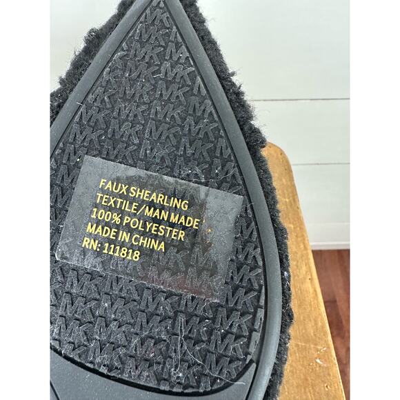 NWT MICHAEL Michael Kors Renee Flex Slide Leather Mules - 8.5 - Picture 5 of 5